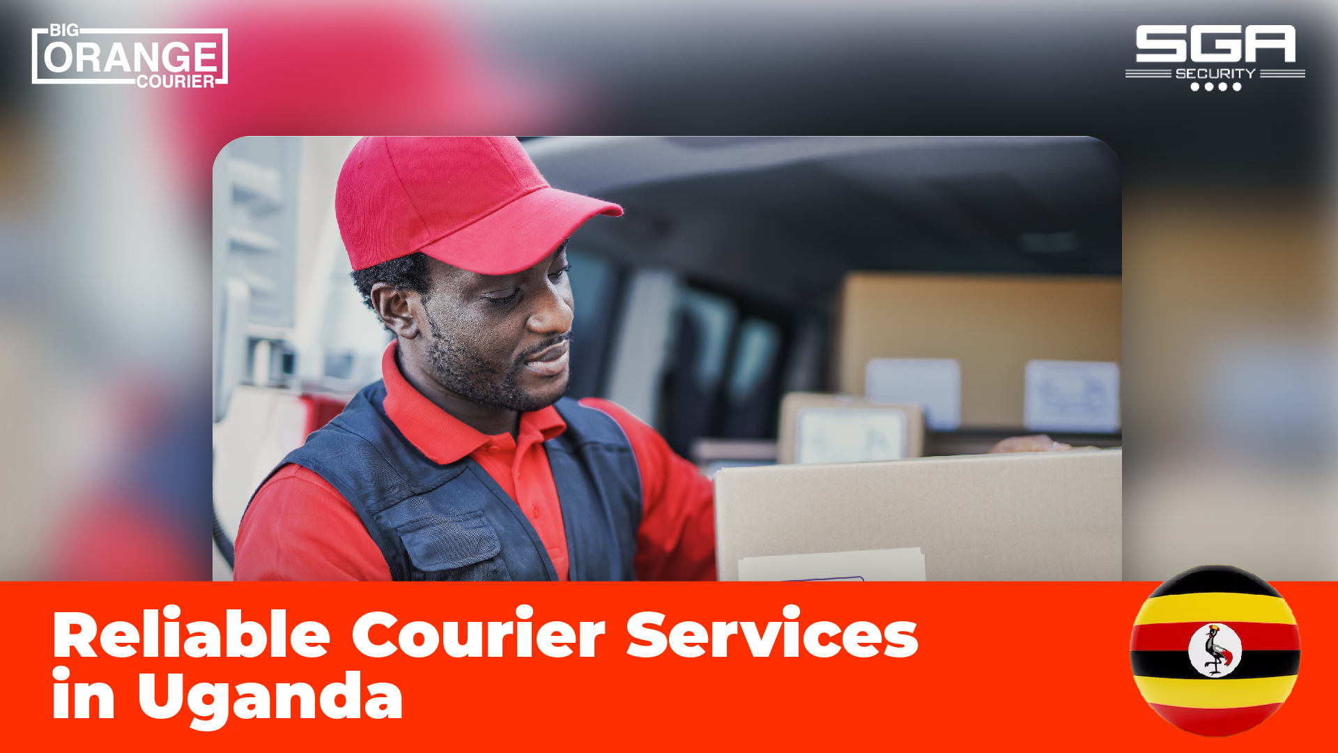 Ugandan courier worker