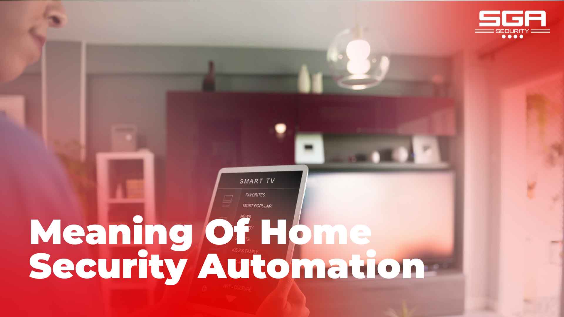 Person operating a home security automation system