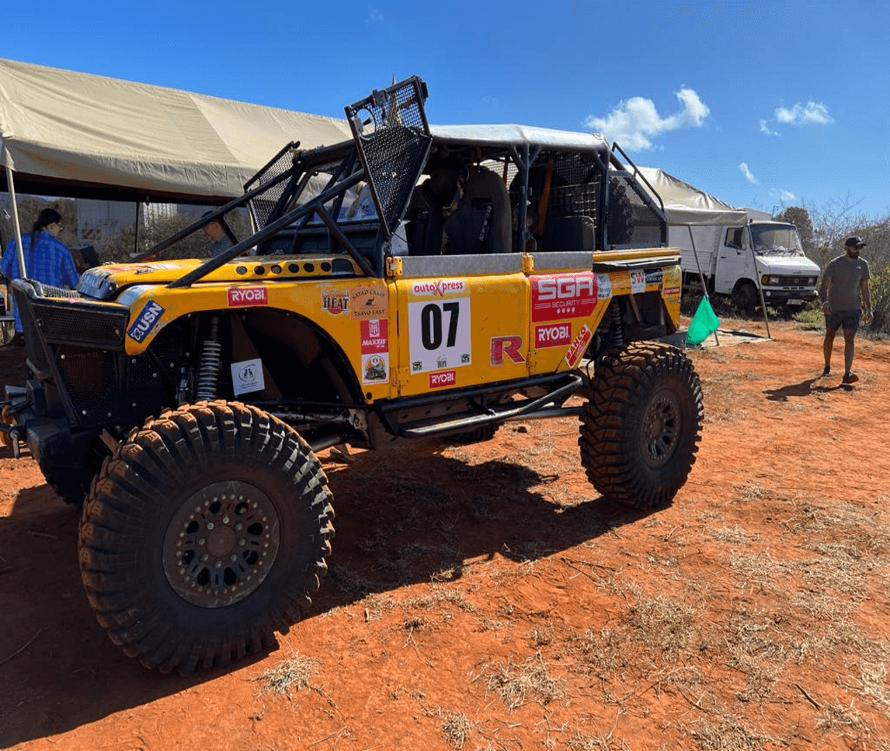 SGA Security has partnered with car no.7 for this year’s Rhino Charge competition in Kenya