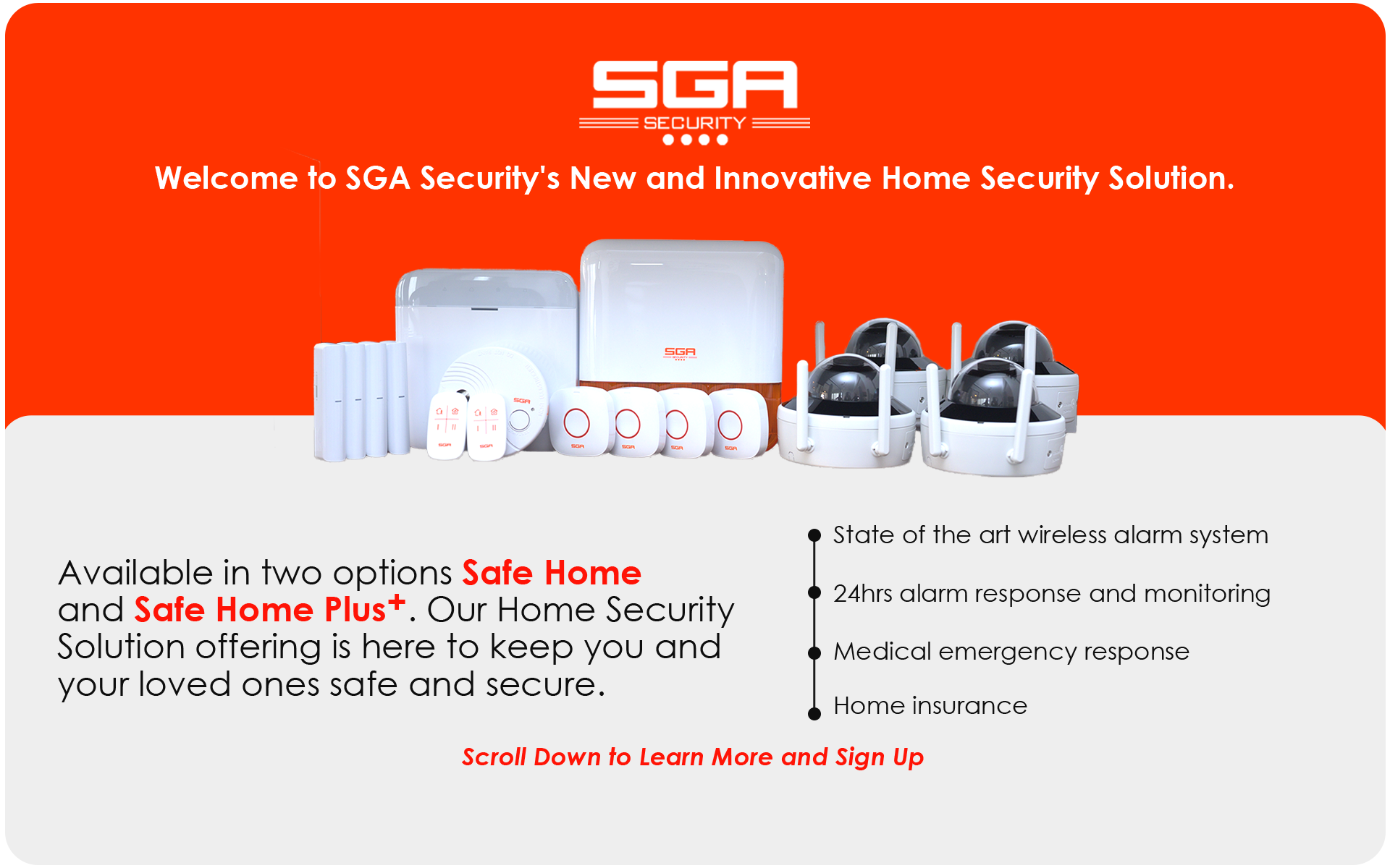 SGA Home Security Solution